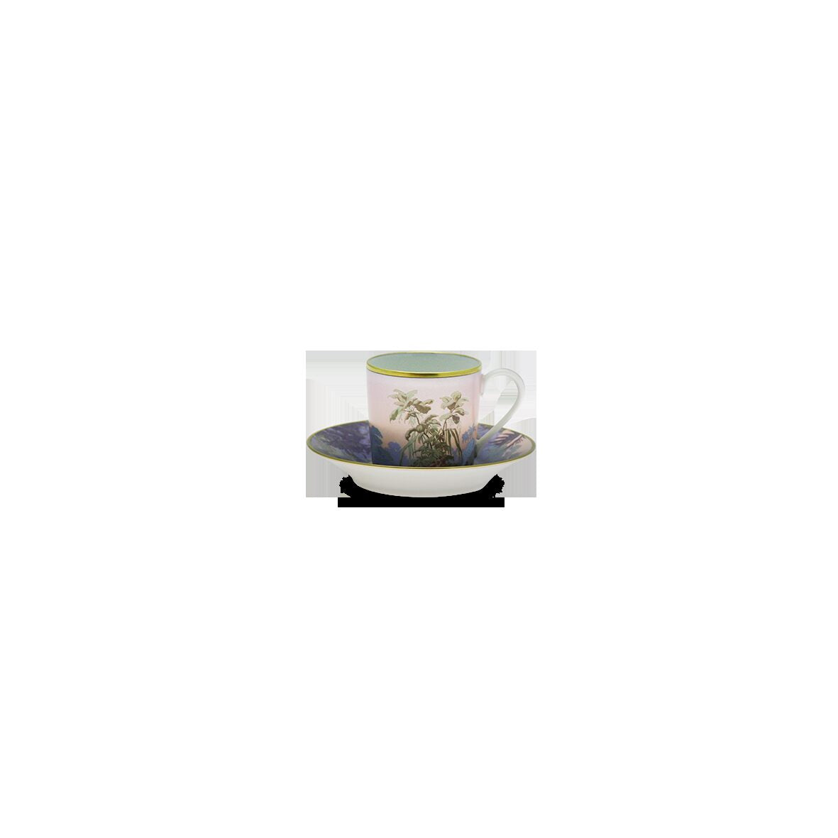 Haviland Le Brésil - Zuber Coffee Cup and Saucer Cup & Saucer Set