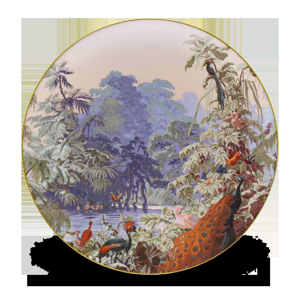 Haviland Le Brésil - Zuber Service Plate