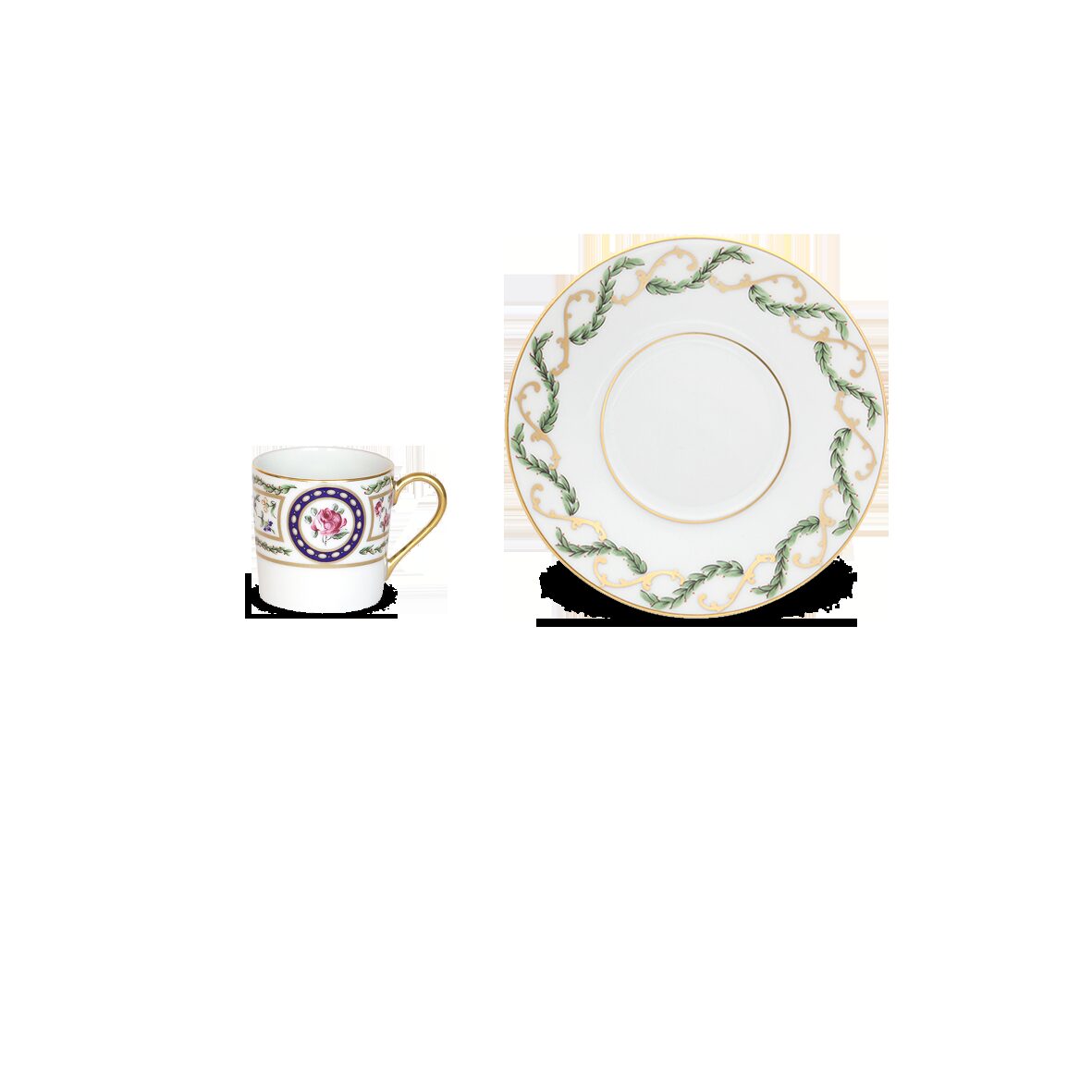 Haviland Louveciennes Coffee Cup and Saucer Cup & Saucer Set