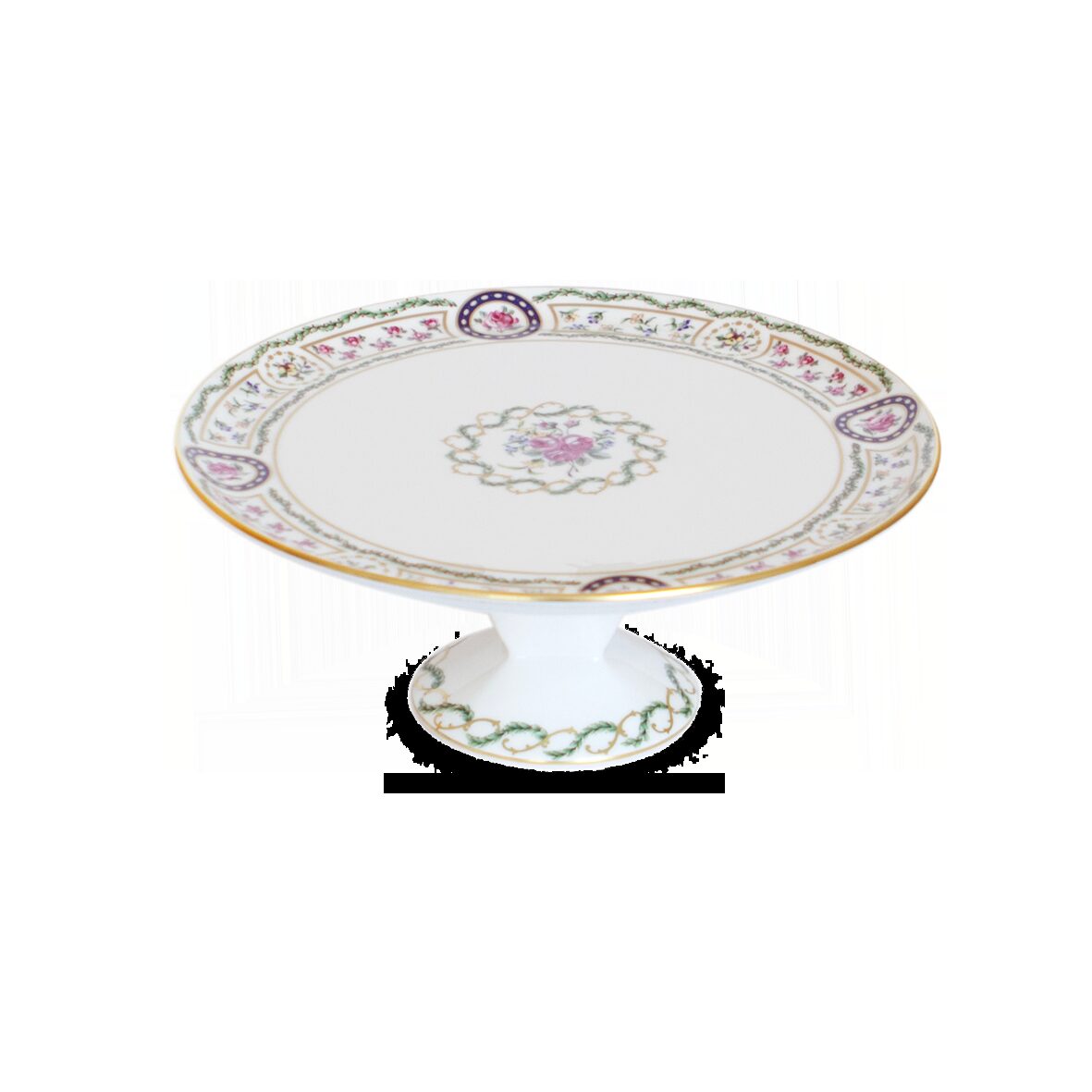 Haviland Louveciennes Footed Tart Platter Cake Stand