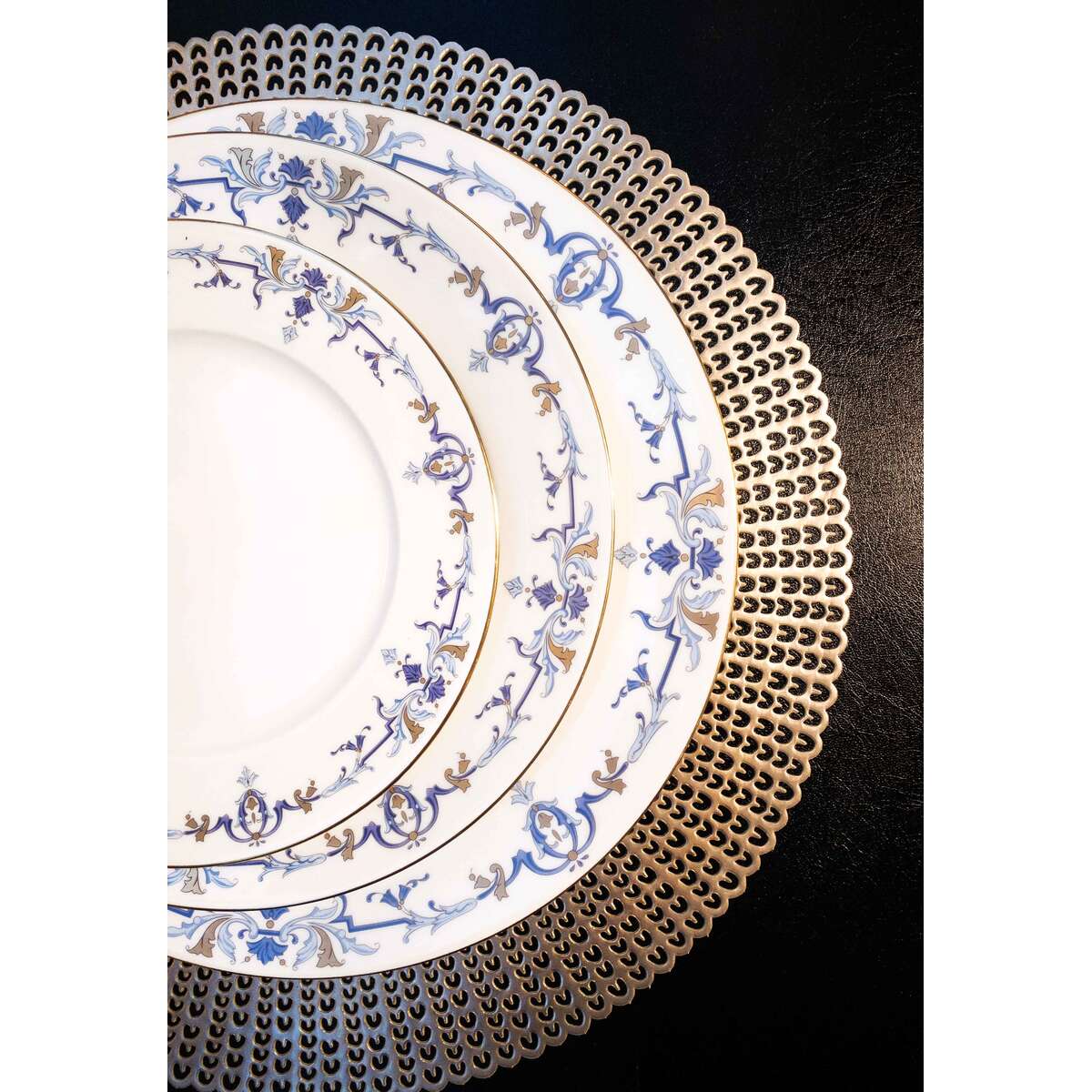 Haviland Marthe - Ritz Paris Rectangular Cake Platter, alternate view