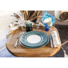 Haviland Matignon Pool Blue Platinum Bread and Butter Plate, alternate view