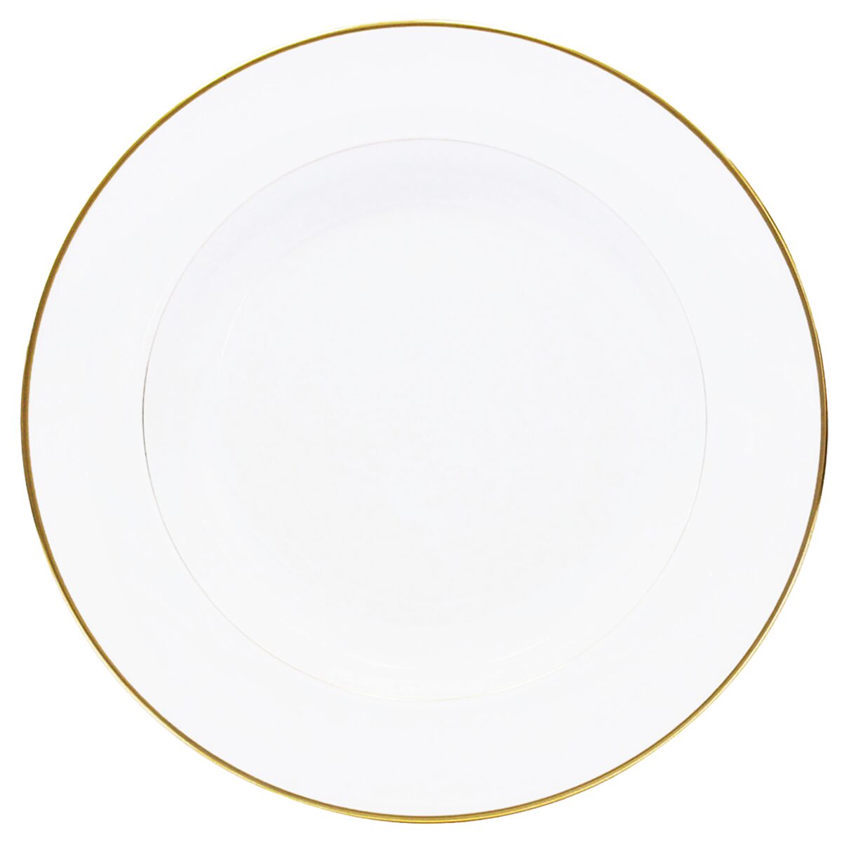 Haviland Orsay Gold Deep Round Dish Serving Bowl, alternate view