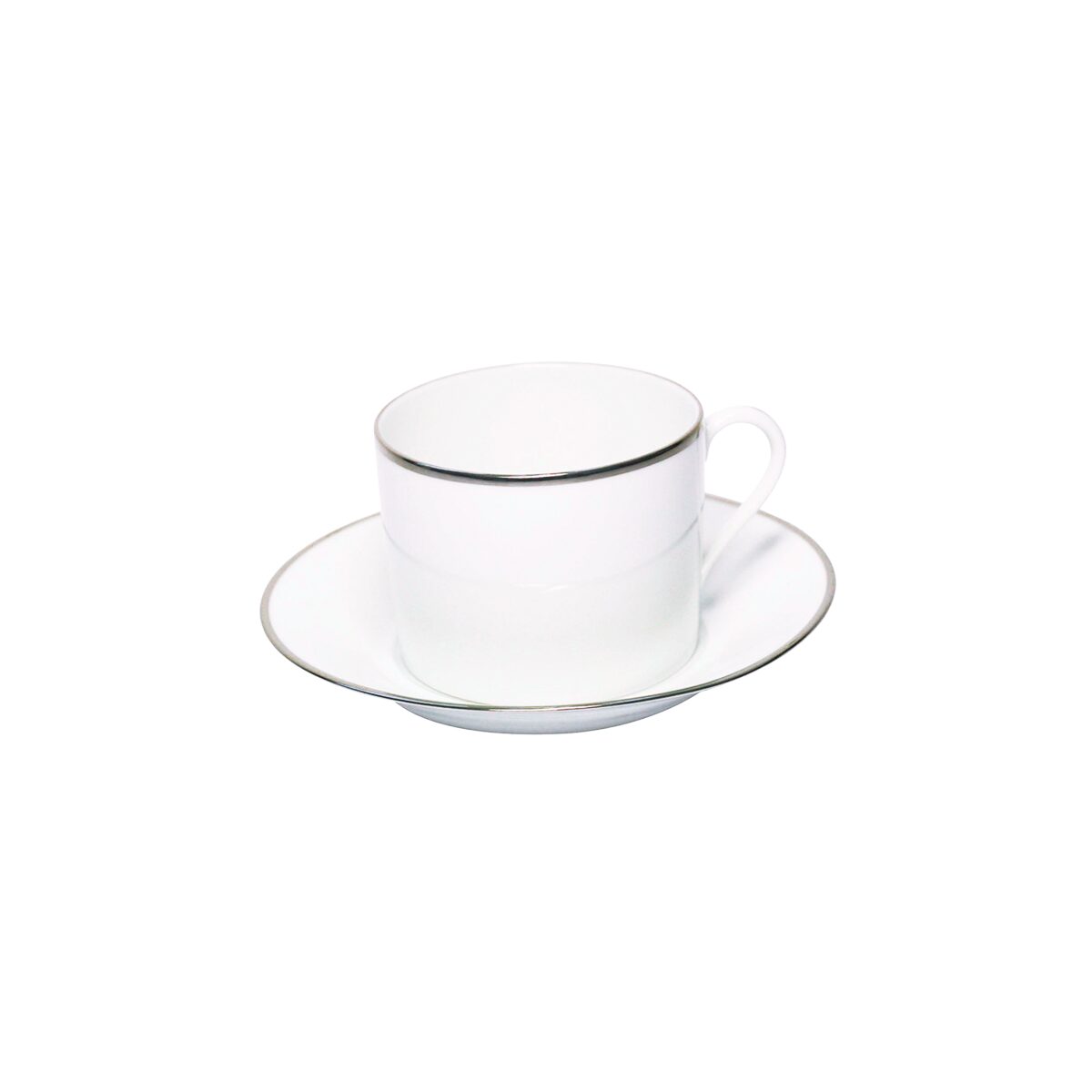 Haviland Orsay Platinum Cappuccino Cup and Saucer Cup & Saucer Set, alternate view