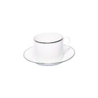 Haviland Orsay Platinum Cappuccino Cup and Saucer Cup & Saucer Set, alternate view
