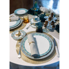 Haviland Portofino Large Dinner Plate Braid, lifestyle view
