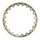 Haviland Rêves Du Nil Green Gold Braid Large Dinner Plate, alternate view