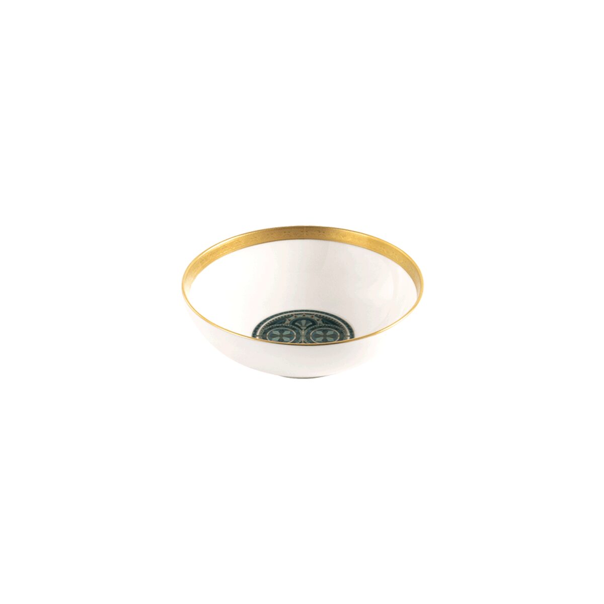 Haviland Rêves Du Nil Green Gold Rice Bowl