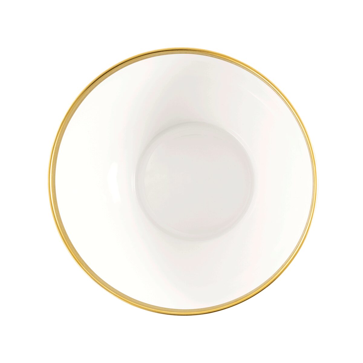 Haviland Rêves Du Nil Green Gold Salad Bowl, alternate view