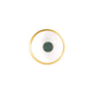 Haviland Rêves Du Nil Green Gold Soup Bowl, alternate view