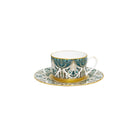Haviland Rêves Du Nil Green Gold Teacup and Saucer Cup & Saucer Set, alternate view