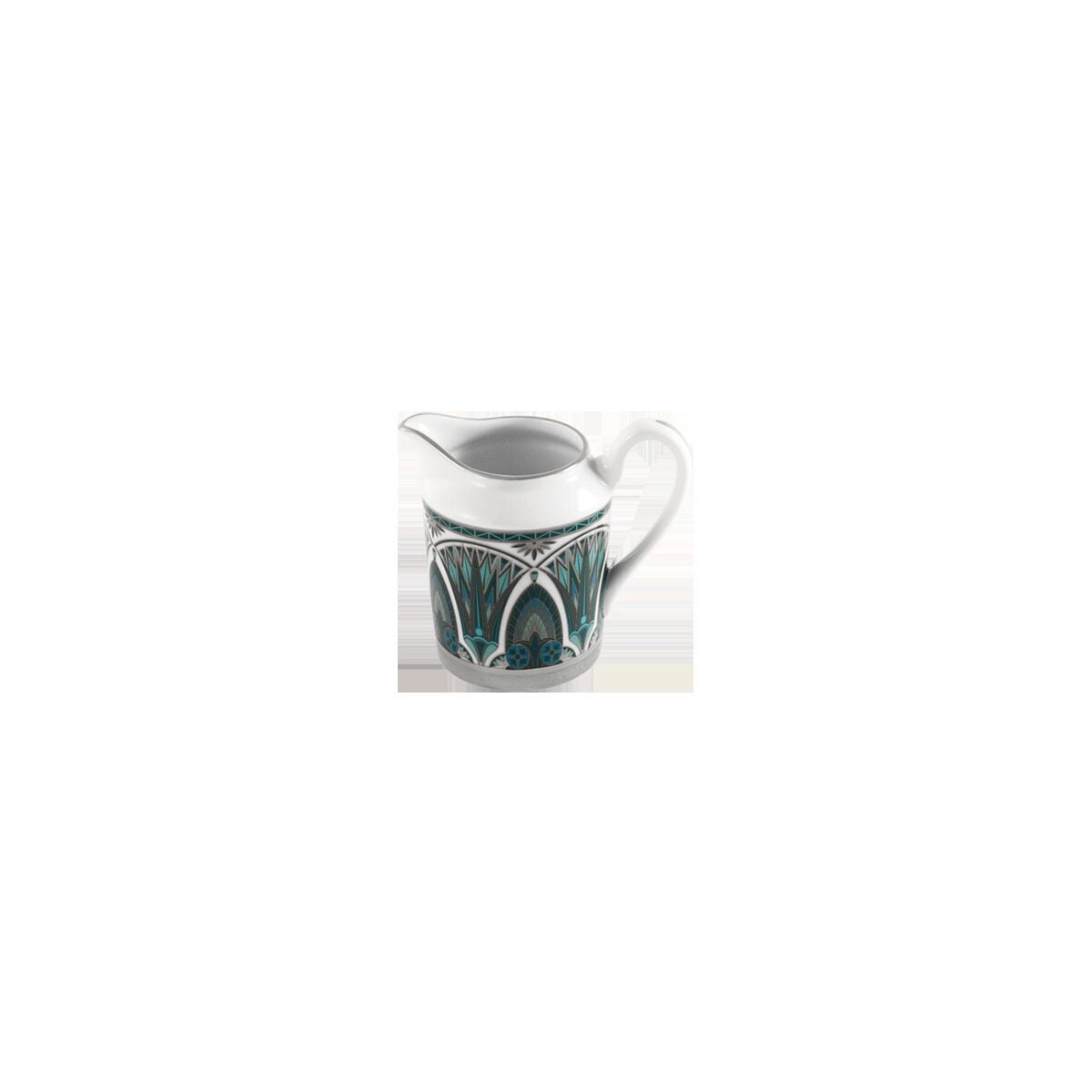 Haviland Rêves Du Nil Green Platinum Creamer