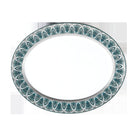 Haviland Rêves Du Nil Green Platinum Oval Platter