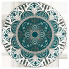 Haviland Rêves Du Nil Green Platinum Round Tart Platter