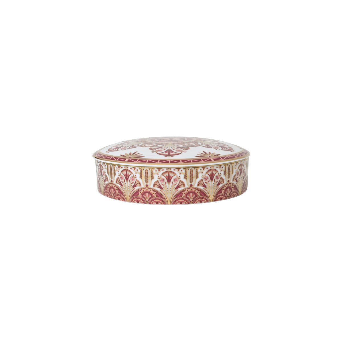 Haviland Rêves Du Nil Pourpre Candy Box Large Size Candy Dish, alternate view