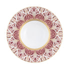 Haviland Rêves Du Nil Pourpre Gold Large Rim Soup Plate Soup Plates & Rimmed Soup Bowl