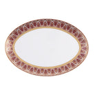 Haviland Rêves Du Nil Pourpre Gold Oval Platter 15''