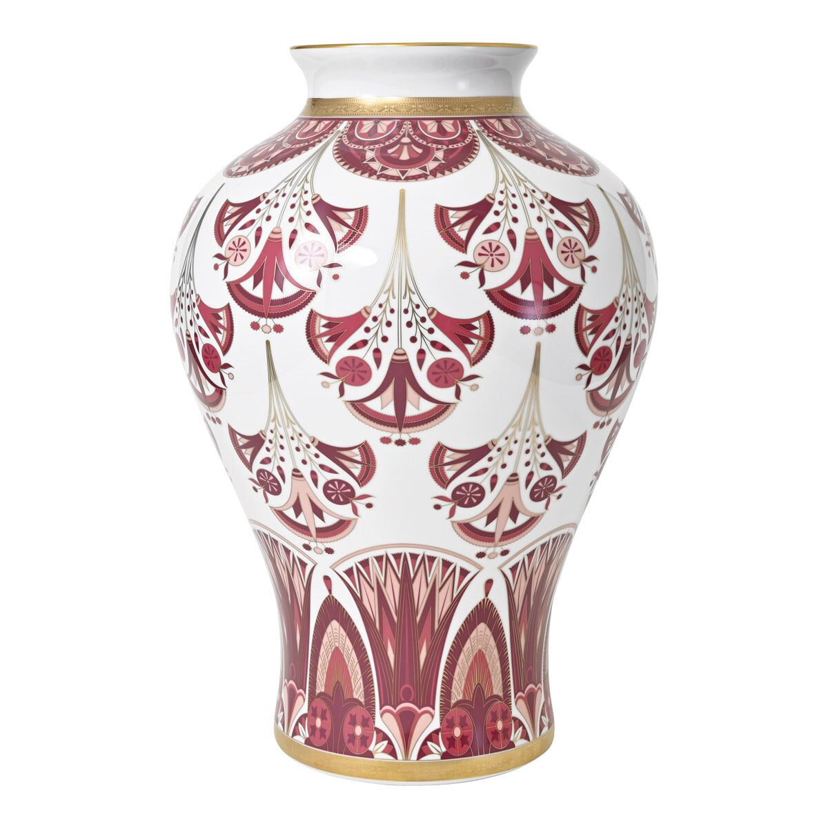 Haviland Rêves Du Nil Pourpre Gold Prestige Vase, alternate view