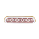 Haviland Rêves Du Nil Pourpre Gold Rectangular Cake Platter, alternate view