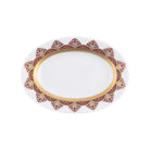 Haviland Rêves Du Nil Pourpre Gold Relish Dish