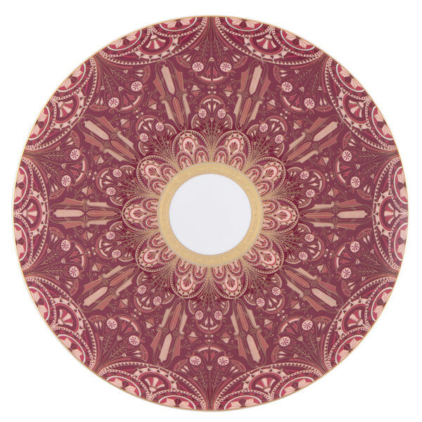 Haviland Rêves Du Nil Pourpre Gold Service Plate