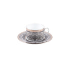 Haviland Romane Gray Teacup and Saucer Cup & Saucer Set, alternate view