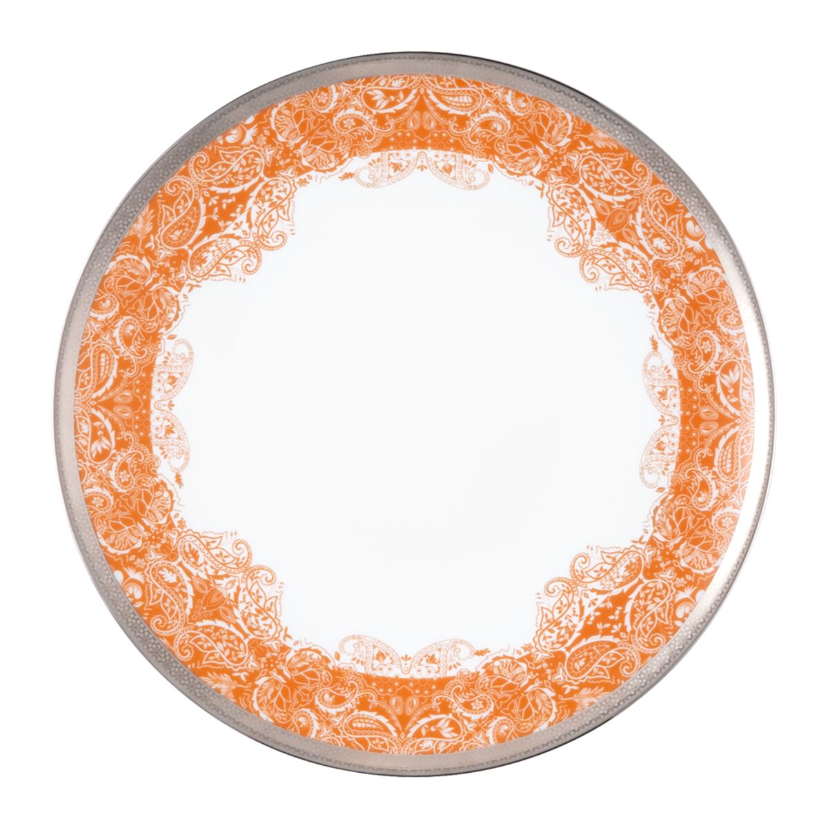 Haviland Romane Orange Dinner Plate, alternate view