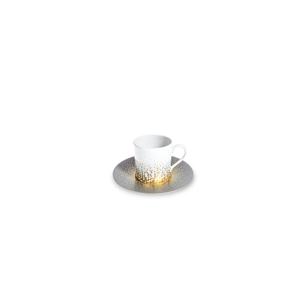 Haviland Souffle D'or Coffee Cup and Saucer Cup & Saucer Set, alternate view