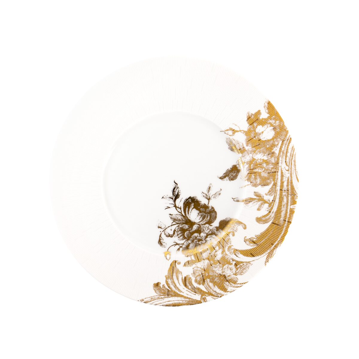 Haviland Stanislas Gold Salad Plate, alternate view