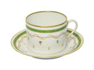 Haviland Vieux Paris Vert Cappuccino Cup and Saucer Cup & Saucer Set