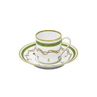 Haviland Vieux Paris Vert Coffee Cup and Saucer Cup & Saucer Set, alternate view