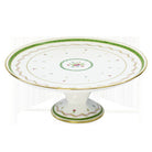 Haviland Vieux Paris Vert Footed Tart Platter Cake Stand