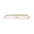Haviland Vieux Paris Vert Rectangular Cake Platter, alternate view