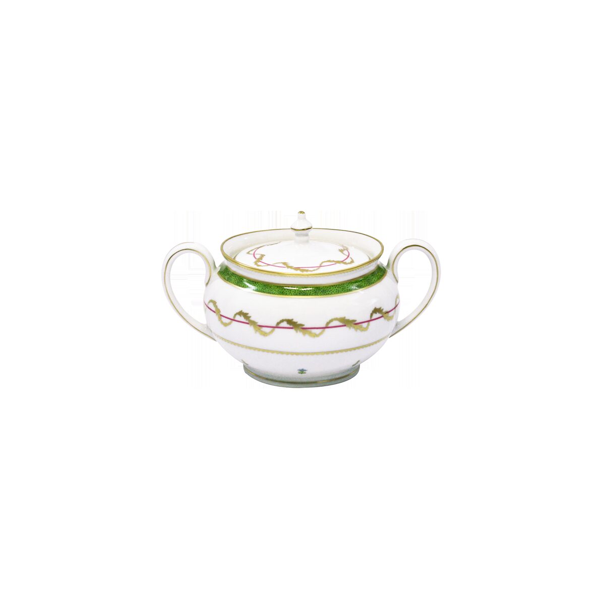 Haviland Vieux Paris Vert Sugar Bowl