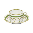 Haviland Vieux Paris Vert Teacup and Saucer Cup & Saucer Set, alternate view