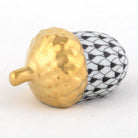 Herend Acorn Figurine – Black, alternate view