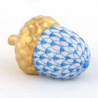 Herend Acorn Figurine – Blue, alternate view