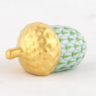 Herend Acorn Figurine – Key Lime, alternate view