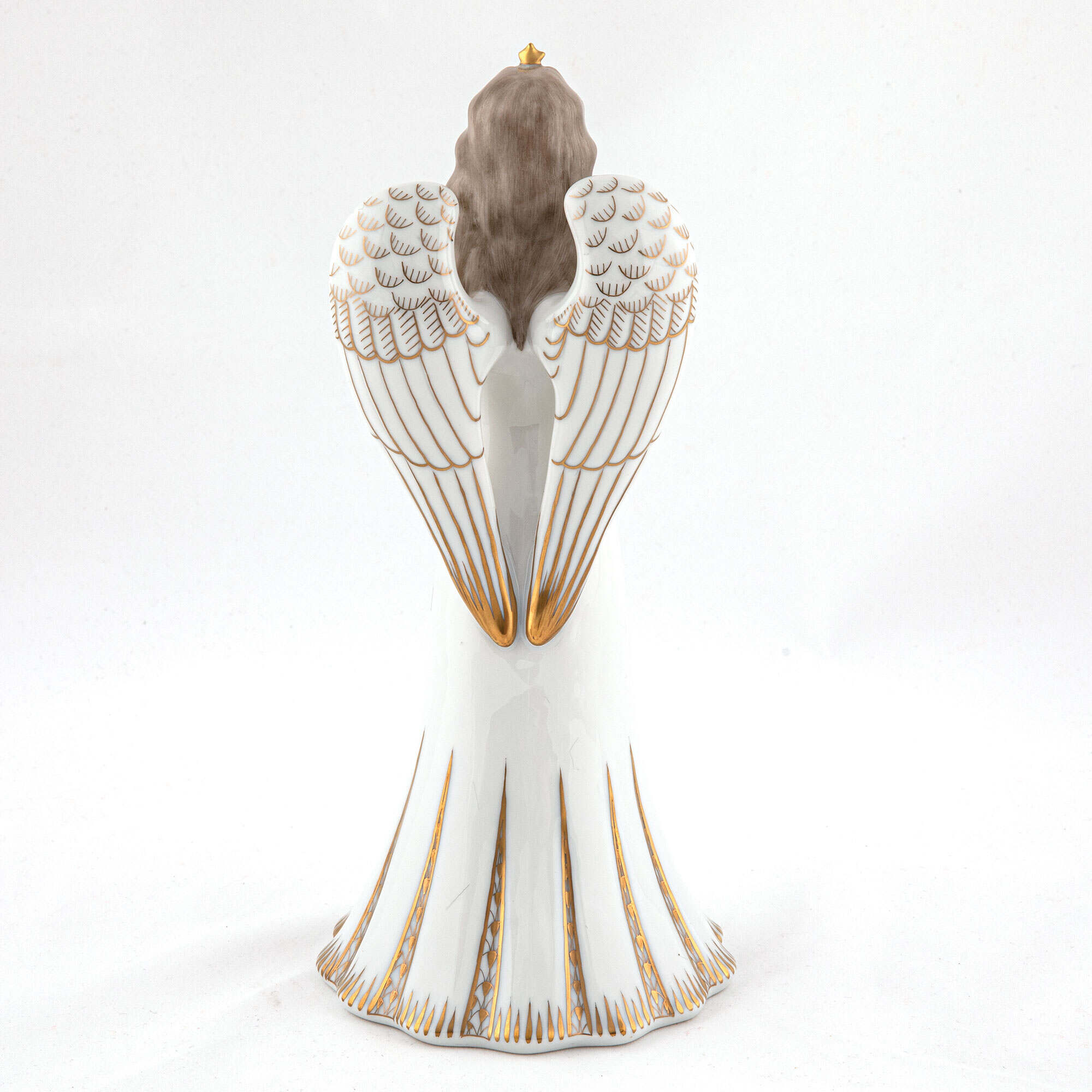 Herend Angel with Dove Figurine — additional view