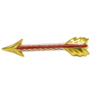 Herend Arrow Figurine porcelain figurine painted in the Rust fishnet pattern