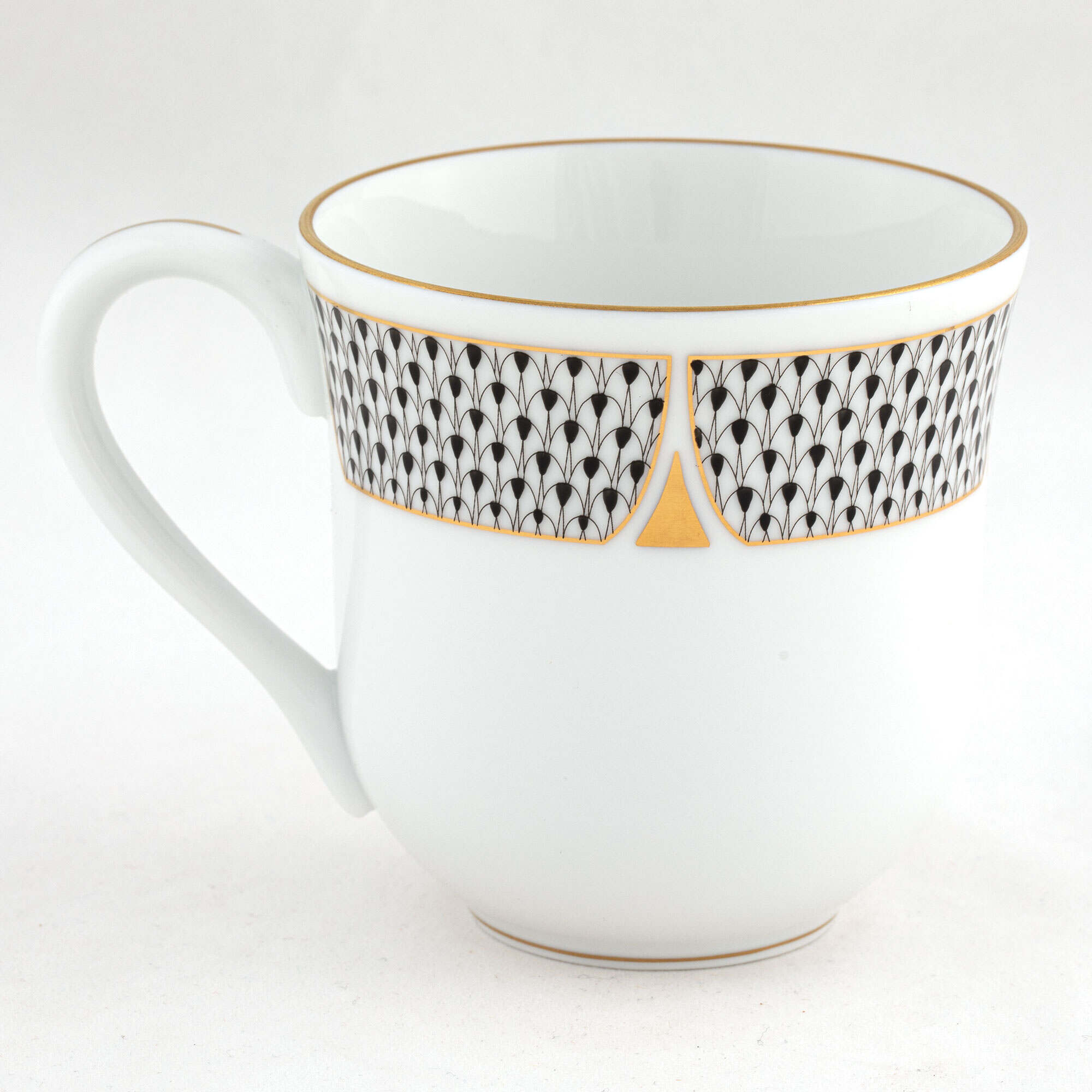 Herend Art Deco Black Mug — additional view