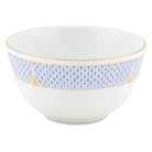 Herend Art Deco Blue Round Bowl — additional view