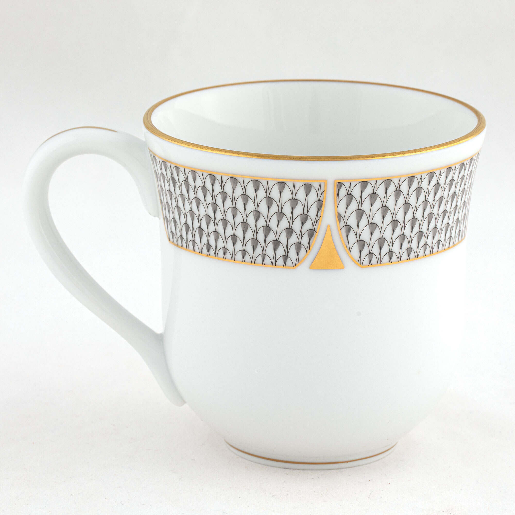 Herend Art Deco Gray Mug — additional view