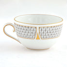 Herend Art Deco Gray Tea Cup Cup & Saucer Set — additional view