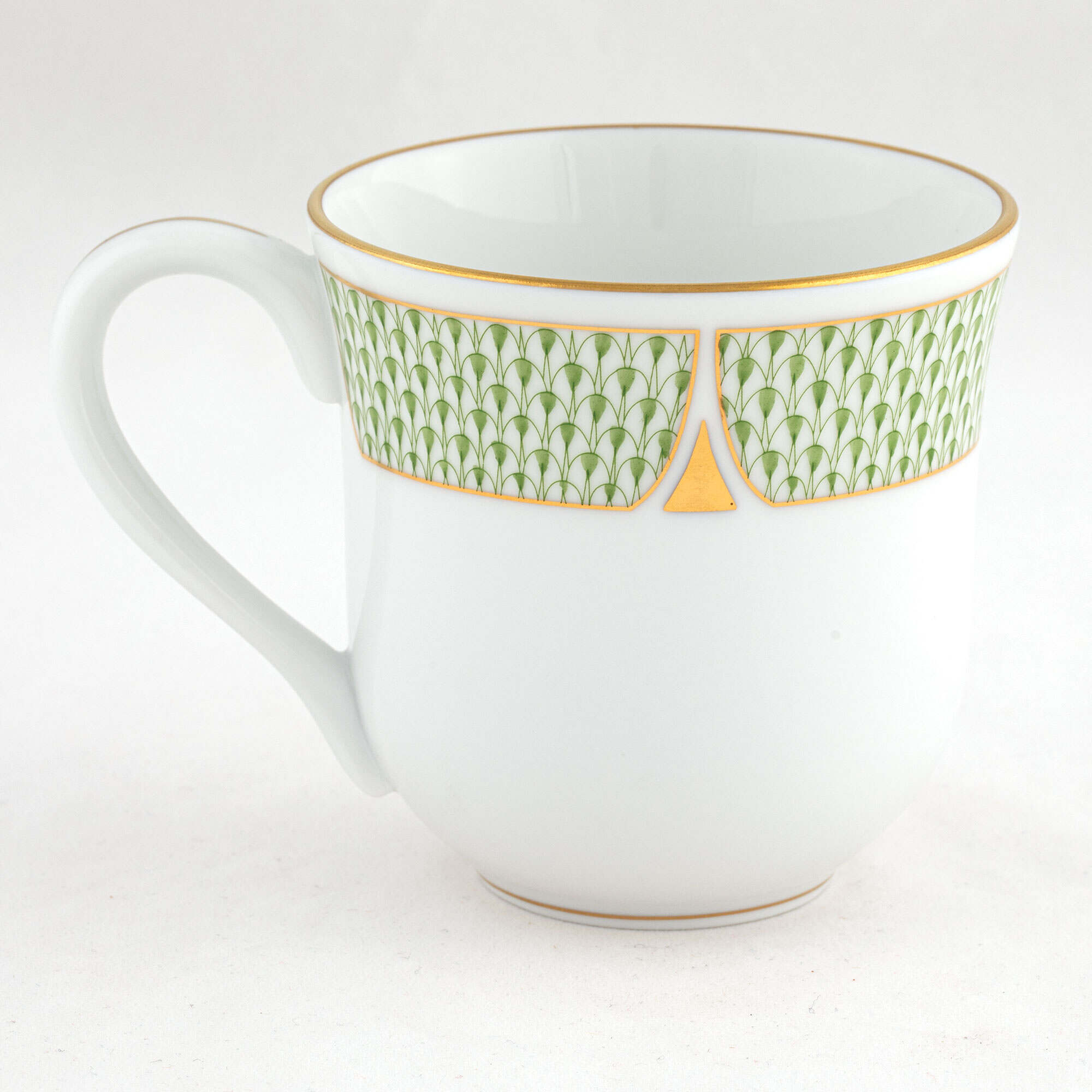 Herend Art Deco Green Mug — additional view