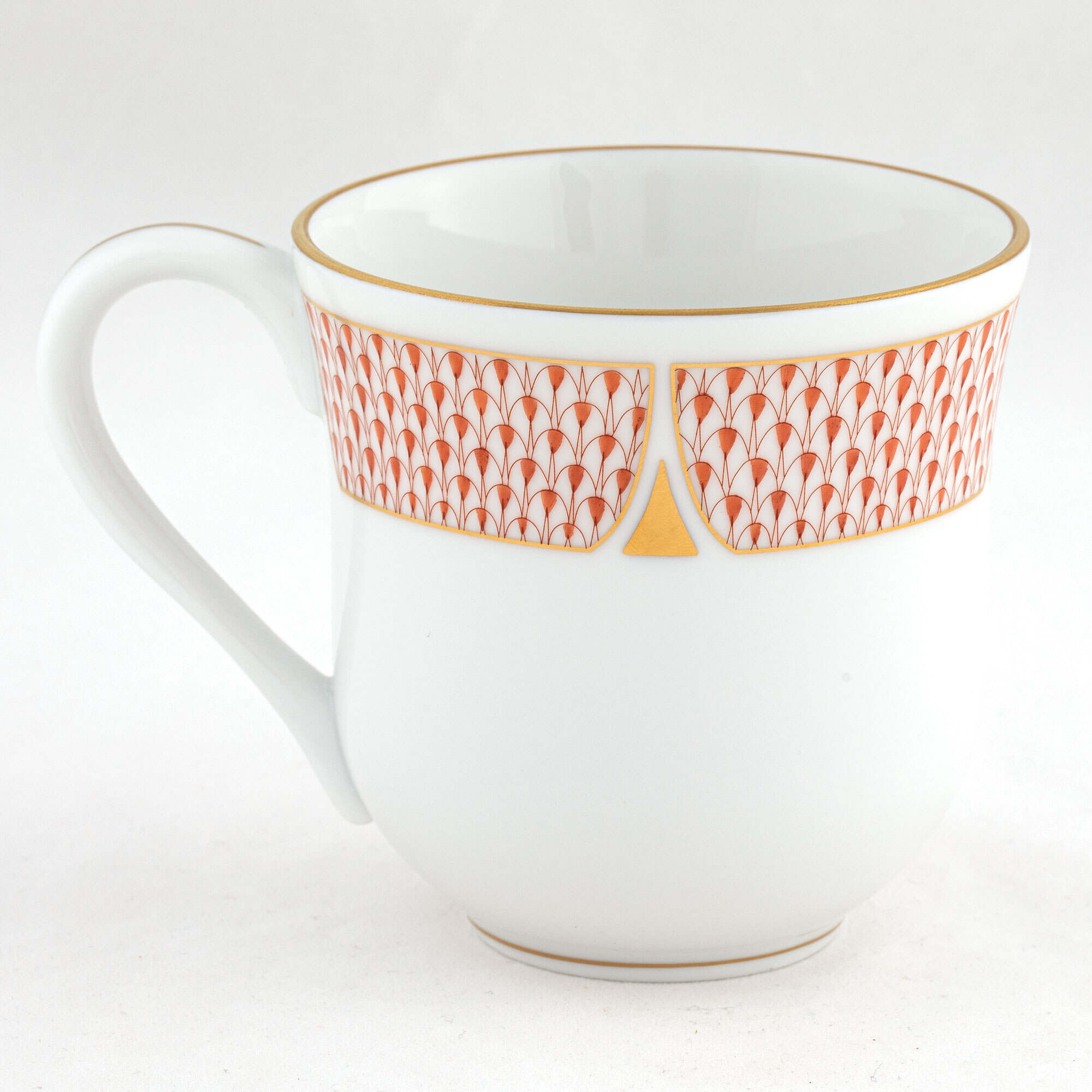 Herend Art Deco Rust Mug — additional view