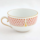 Herend Art Deco Rust Tea Cup Teacup — additional view