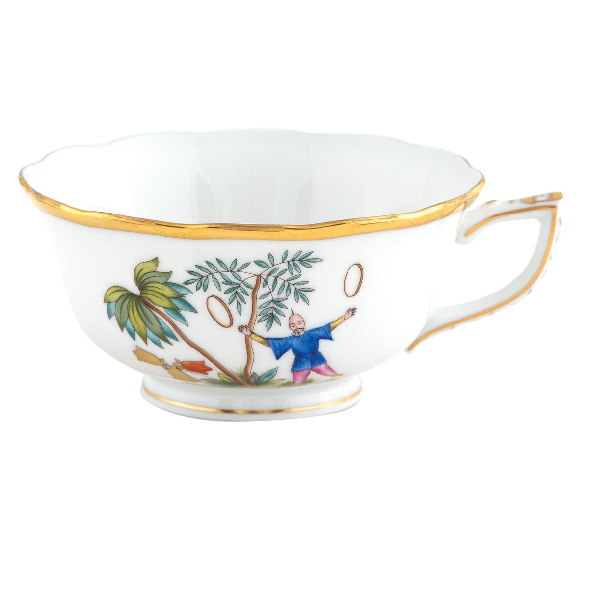 Herend Asian Garden Tea Cup Cup & Saucer Set, alternate view