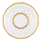 Hand-painted Herend Asian Garden Tea Saucer Cup & Saucer Set in fine porcelain, 6in D, on a white background