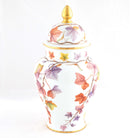 Herend Autumn Leaves Ginger Jar Vase — additional view